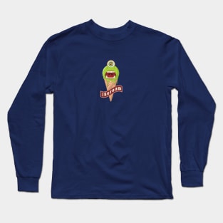 Screaming green ice cream Long Sleeve T-Shirt